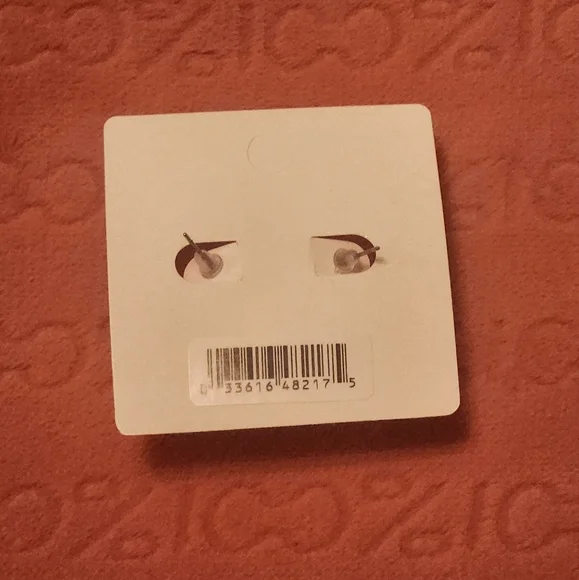 Melody Huggie Hoop Earrings NWT - Picture 2 of 2